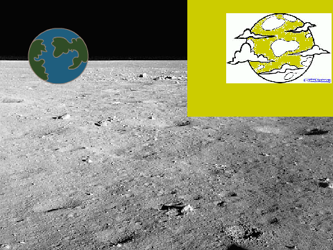 explore the moon and earth