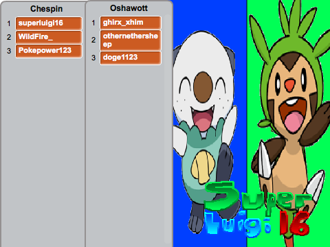 Who's Better Chespin or Oshawott? remix remix