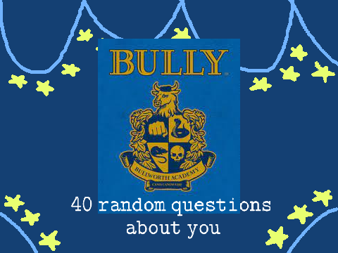 ✨ 40 random answers about me ✨