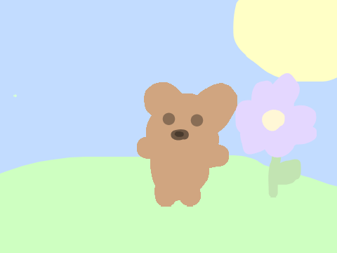 Try to click the Flower