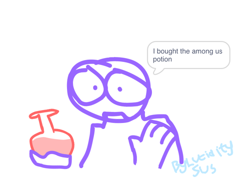 Among us potion #animation