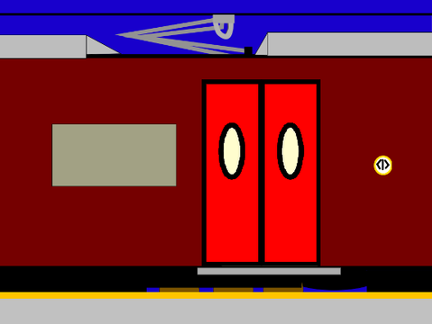 Class 327 doors 