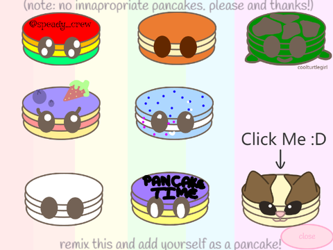 My Profile Picture As A Stack Of Pancakes remix remix remix remix remix remix ( phew, take a breath)