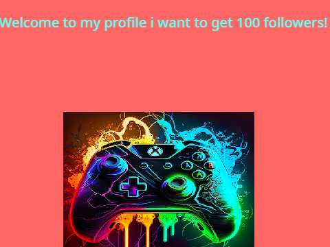 My Profile!