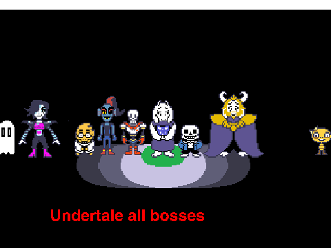 all undertale bosses