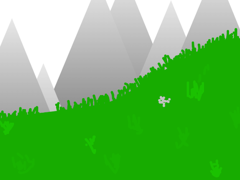 Spring Olympics Art Parallax! Back hill