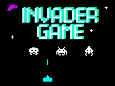 Invader game (for computer & mobile)