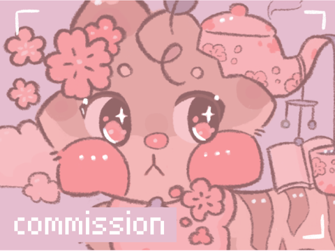 ☆ - - floral teatime . 01