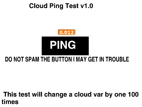 Cloud Ping Test