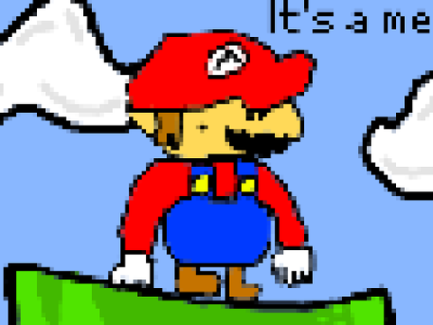 It's a me