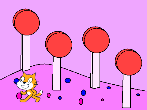 take a walk in candyland 