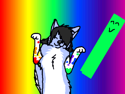 Celery doing the caramelldansen