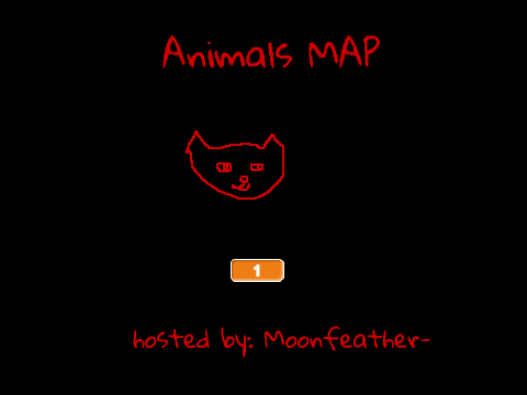 Animals MAP *19 Parts Open* 