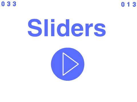 ☁ Sliders - (Broken)
