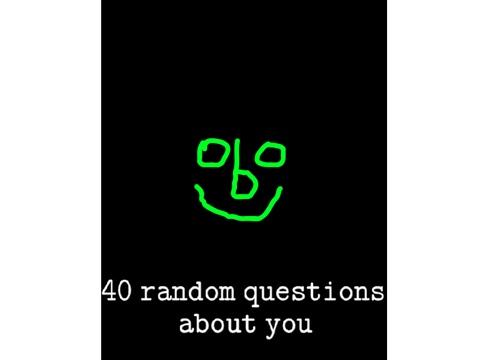 40 random answers remix