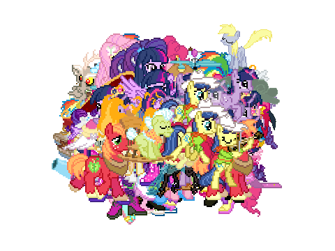 BOAT LOAD OF MLP SPRITES!!