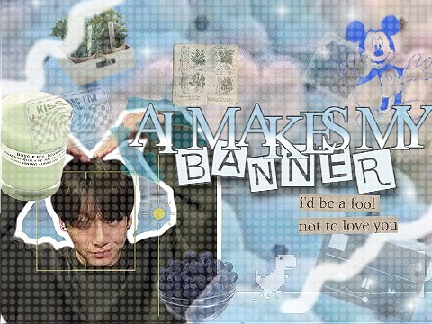 ♥ 10﹙ ୨୧ ﹚ai makes my banner♥