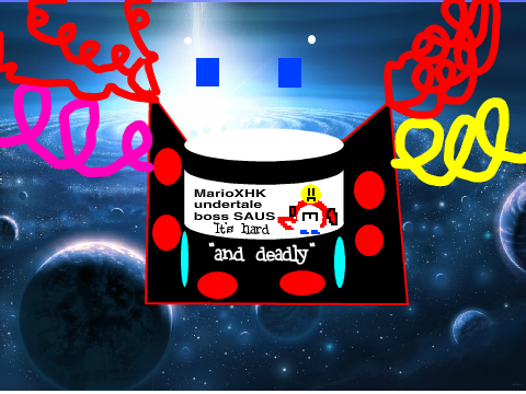 undertale MarioXHK boss SAUS (all things fixed)
