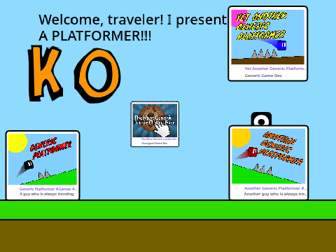 Generic Platformers suck!! Platformer remix