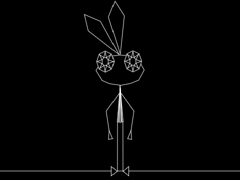 Vib-Ribbon - Vibri Sprite