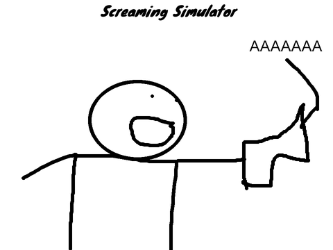 screaming simulator