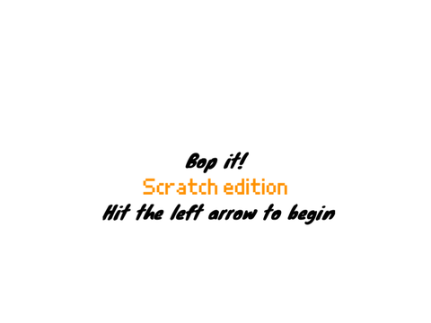 Bop It- scratch edition
