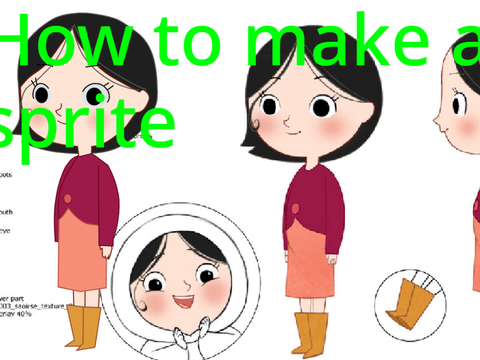 How to make a sprite || Saoirse