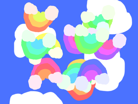 Rainbow Stayer- a Screen Saver