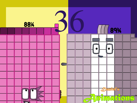 Numberblocks Band Quarters 36