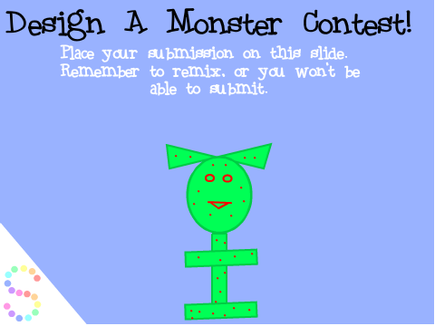 Design a Monster Contest My Entry
