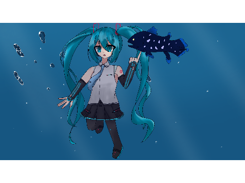 【セルフボカロカバー】空棘魚性人間 feat.初音ミク
