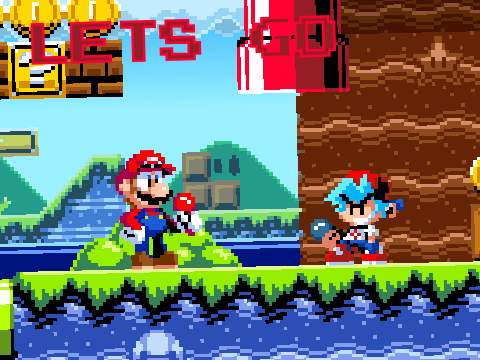 Super Mario Bros. Funkers - Let's go (Playable)