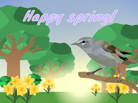 Spring art