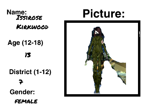 Hunger Games RP Bio TEMPLATE remix