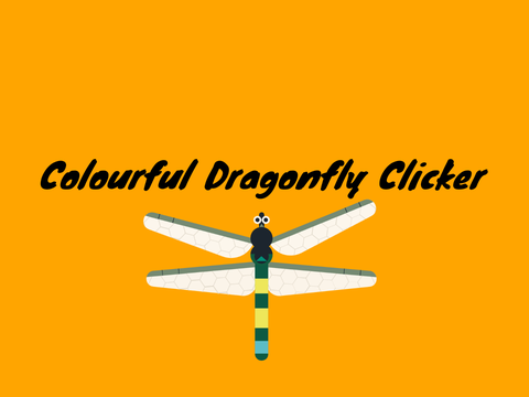Colourful Dragonfly Clicker//Щракер на Цветното водно конче