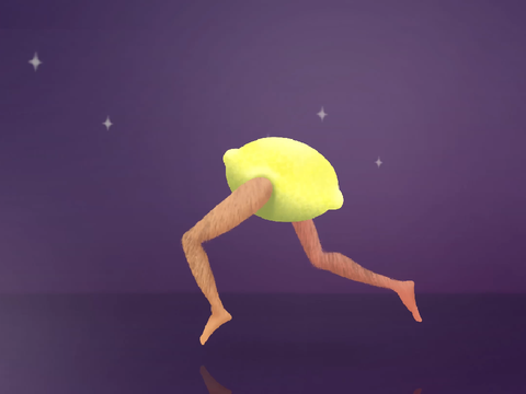 Lemon With Legs