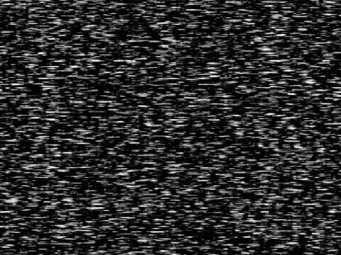 glitch static effect