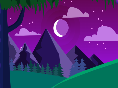 Mountains parallax remix remix