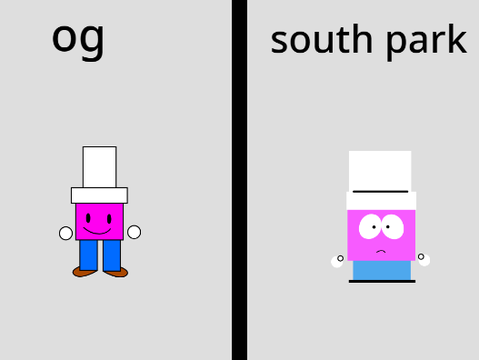 remix and i will make you in the south park artstyle
