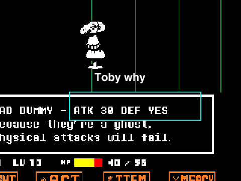 Mad Dummy's Defense [UNDERTALE]