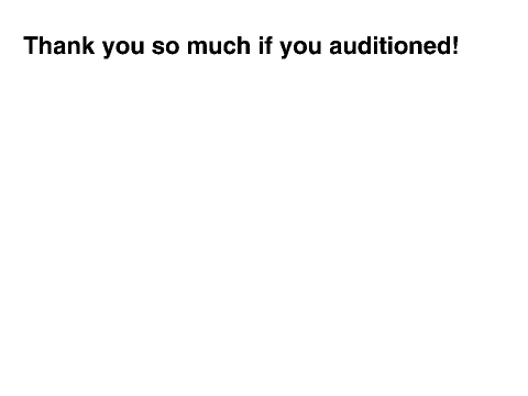 VOICE ACTORS NEEDED