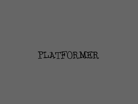 Platformer :)