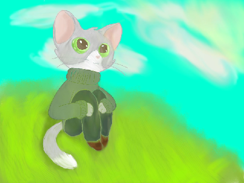 my  version of sunny day cat.