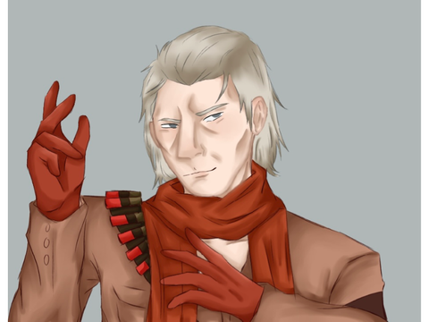 revolver ocelot - mgs art