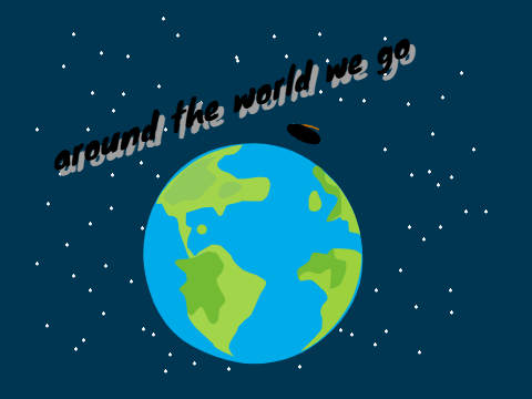 around the world we go