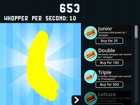 Banana Clicker ( from whopper clicker)