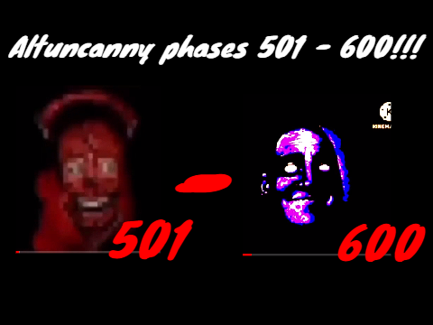 Uncannyblocks band different 501 - 600 phases