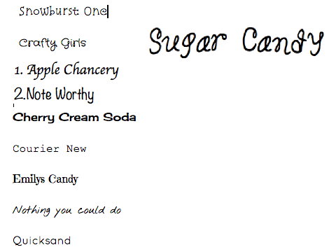 Font Poll