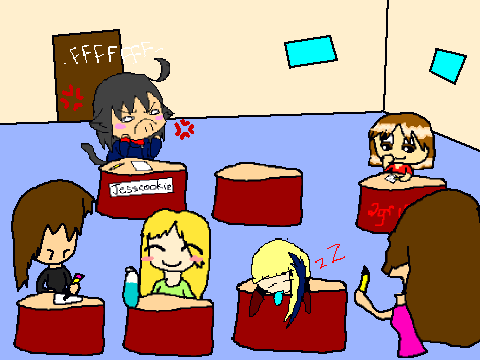 Add yourself to school @_@ !! (1)