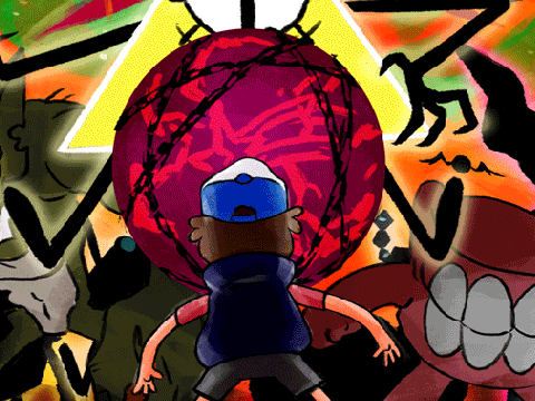 Gravity Falls last episode is on right now 